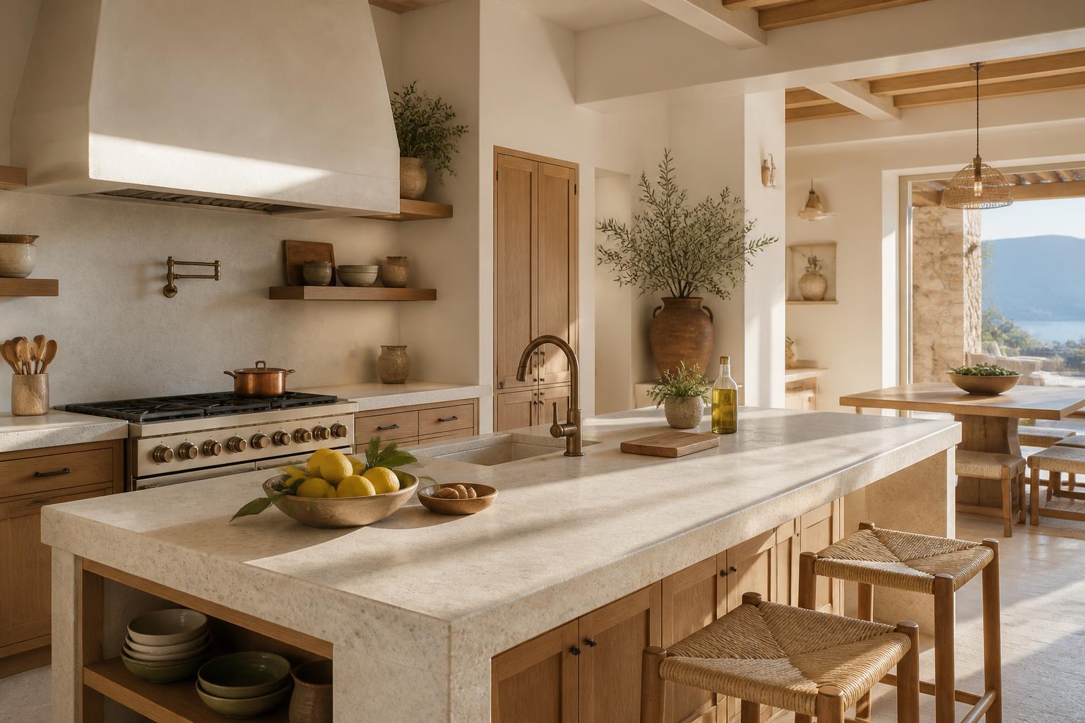 Open kitchen detail